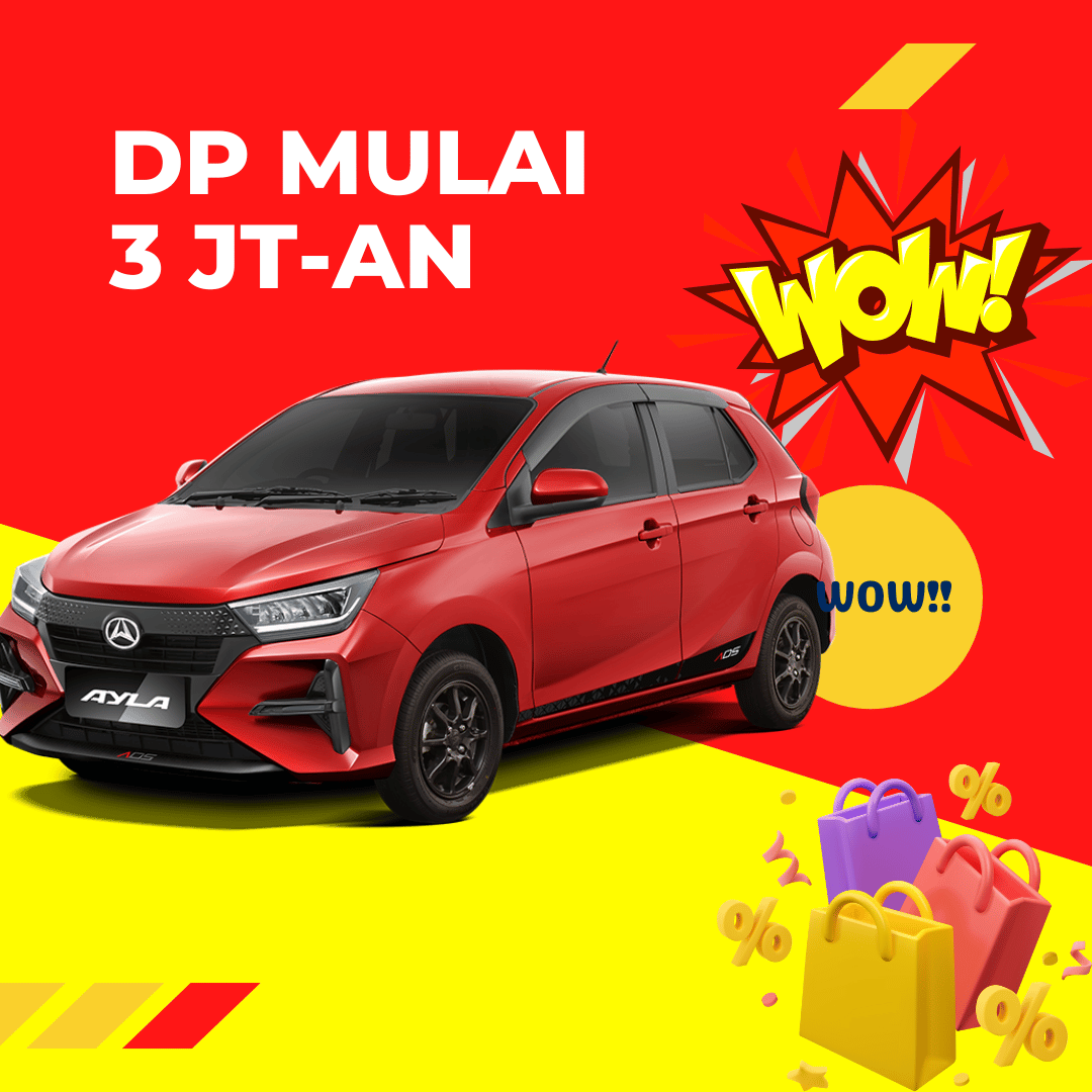 promo daihatsu samarinda - kredit ayla dp murah